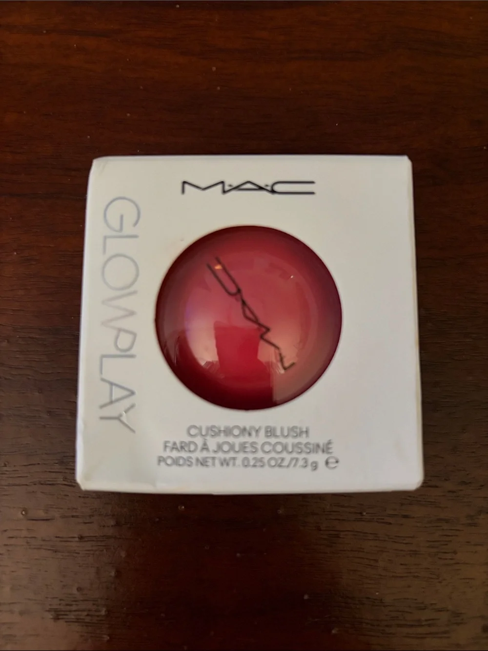 New in box MAC Glowplay Cushiony Blush — “Heat Index”